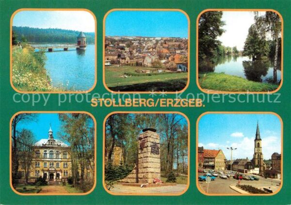 Stollberg Erzgebirge Querenbachtalsperre Walkteich Oberschul