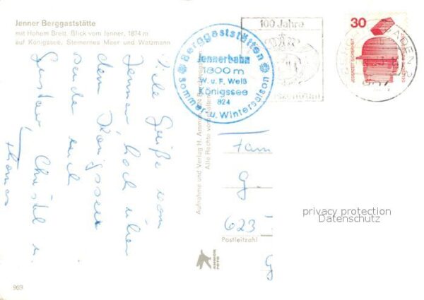 Berchtesgaden Jenner Berggaststätte Königssee Alpenpa – Bild 2