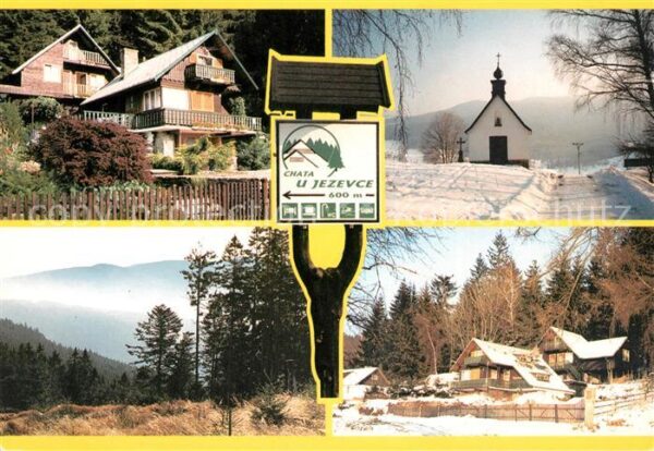 Nyrsko Chata U Jezevce Berghütte Kapelle Lands