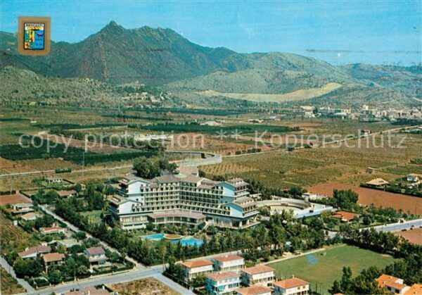 Benicasim Hotel Orange Fliegeraufnahme