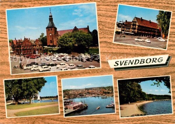 Svendborg Frue Kirke Torvet Lystbaadehavnen Havne