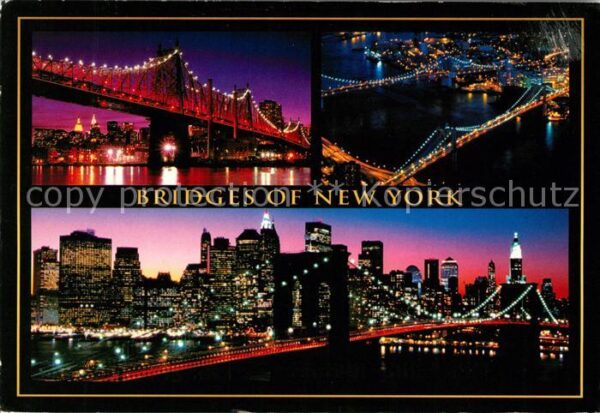 Manhattan New York Brooklyn Bridge