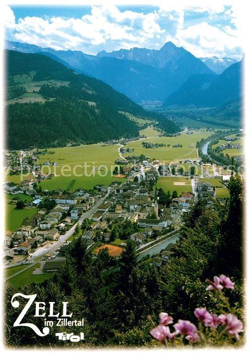 Zell Ziller Tirol Panorama