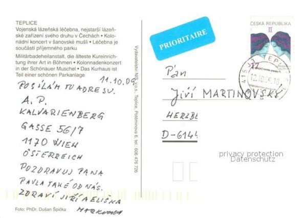 Teplice Militärbadeheilanstalt Kolonnadenkonzer – Bild 2