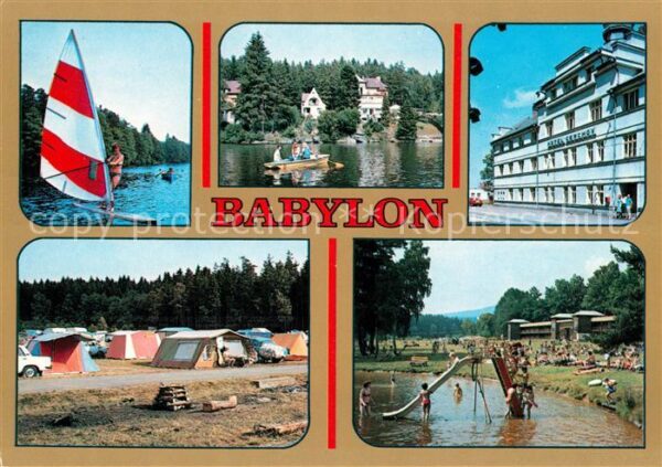 Babylon Babilon Surfer Bootspartie Hotel Campingplatz S