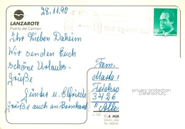 Lanzarote Kanarische Inseln Puerto del Carmen – Bild 2