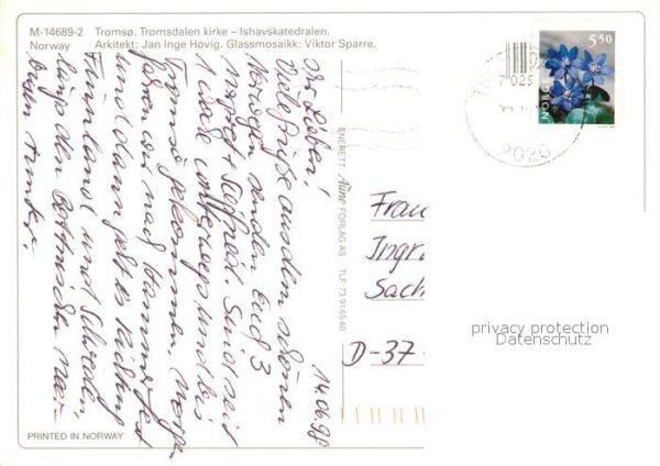 Tromsoe Tromsdalen kirke Ishavskatedralen – Bild 2