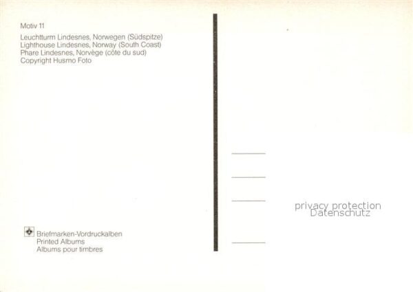 Norwegen Norge Leuchtturm Südspitze – Bild 2