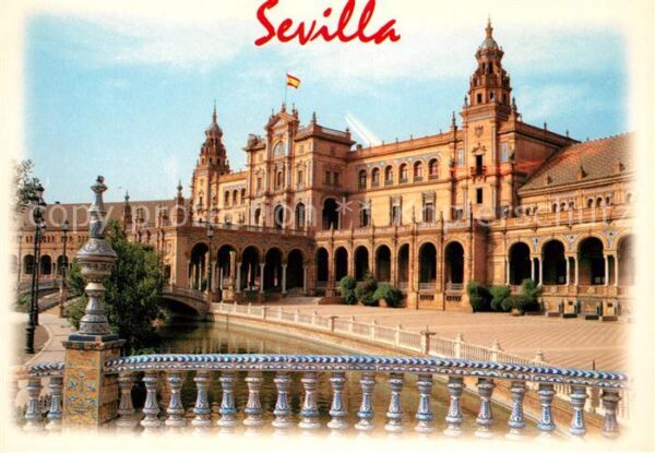 Sevilla Andalucia Plaza de Espana Capitania General