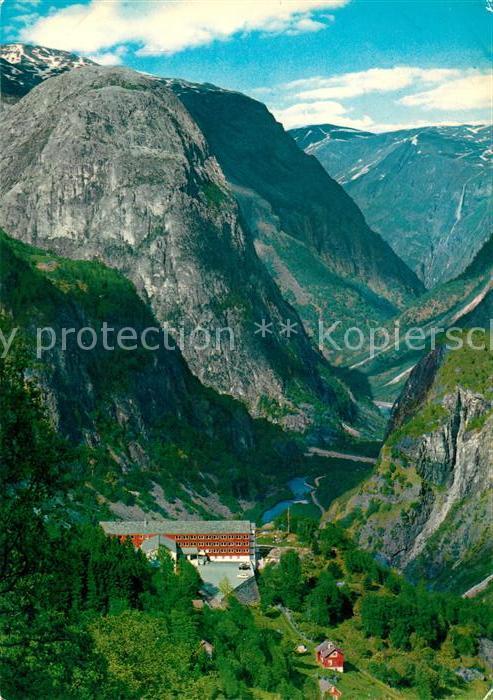 Norwegen Norge View of the Naroy Valley and the Stalhe