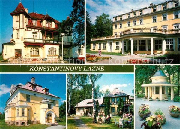 Konstantinovy Lazne Hotel Tvorba Prusikuv ustav Lazensky du