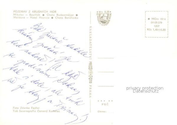 Krusne Hory Mikulov Bournak Chata Rudoarmeje – Bild 2