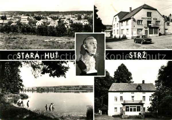 Stara Hut Celkovy pohled Kulturni dum STRZ Pamatn