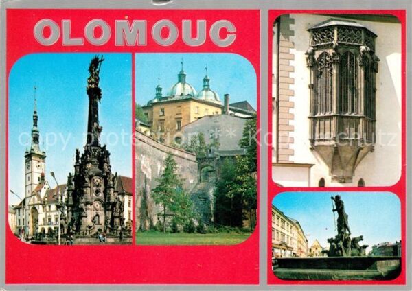 Olomouc Premyslovske hradiste na jeho piedhradi