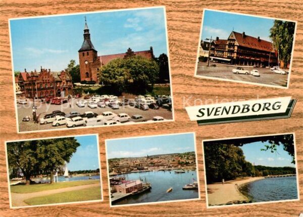Svendborg Frue Kirke Torvet Lystbaadehavnen Havne