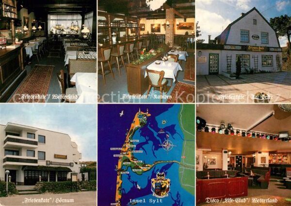 Insel Sylt Friesenkaten Westerland Kampen St Peter
