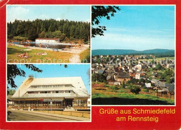 Schmiedefeld Rennsteig Waldbad Crux FDGB Erholungsheim DSF Pan