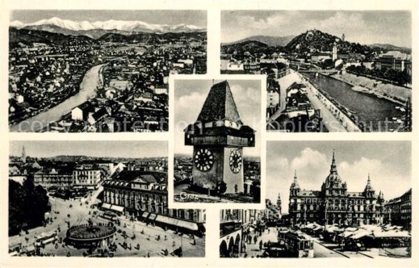 Graz Steiermark Uhrturm