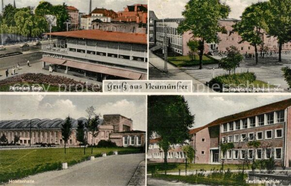 Neumuenster Schleswig-Holstein Holstenhalle Textilfachschule