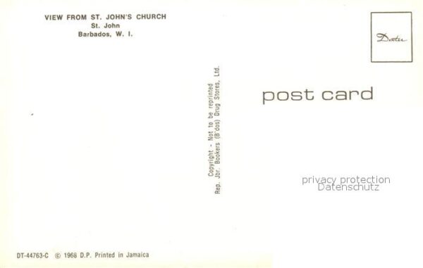 Barbados St. Johns Church – Bild 2