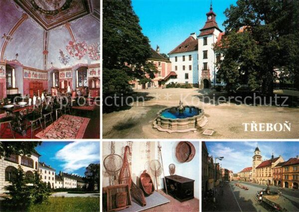 Trebon Czechia Erbovni sal Petra Voka Zamek