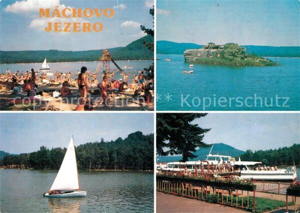 Machovo Jezero Segelboot