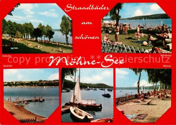 Moehnesee Delecke Südufer Wamel Körbecke