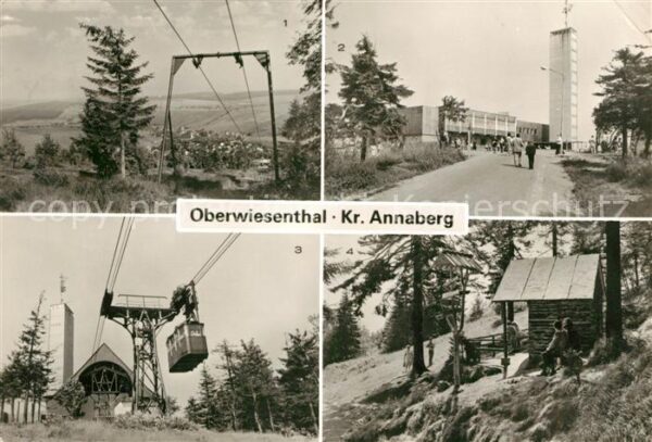 Oberwiesenthal Erzgebirge Fichtelberghaus Luftseilbahn Eckbauerhü