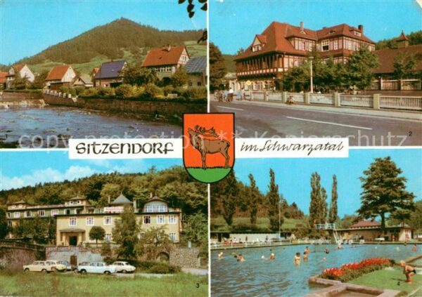 Sitzendorf Thueringen Schwarza Hotel Bergterrasse Hotel Zur L