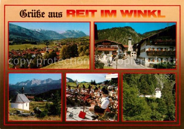 Reit Winkl Winklmoosalm Musikkapelle Kriegerkapell