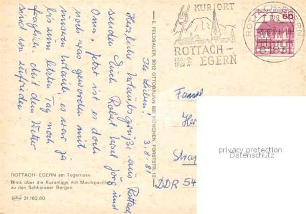 Rottach-Egern Kuranlage Musikpavillon Schlierseer Ber – Bild 2
