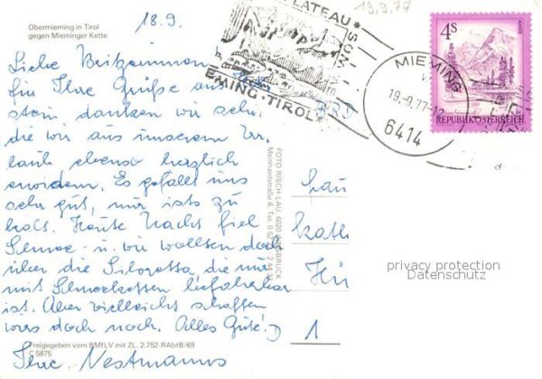 Obermieming Mieminger Kette – Bild 2