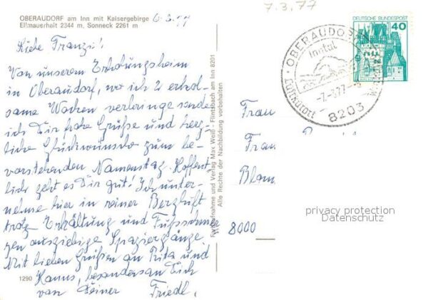 Oberaudorf Kaisergebirge Ellmauerhalt Sonneck – Bild 2
