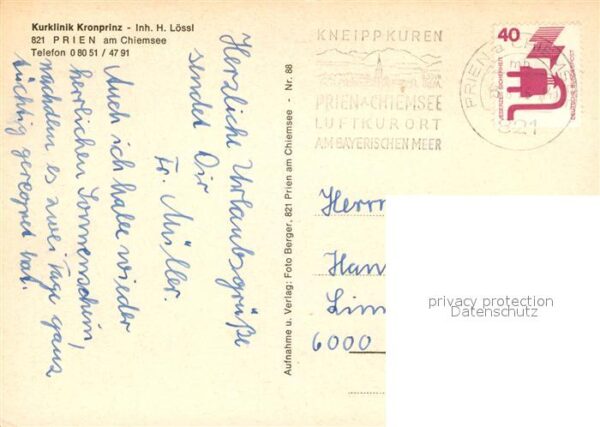 Prien Chiemsee Kurklinik Kronprinz – Bild 2