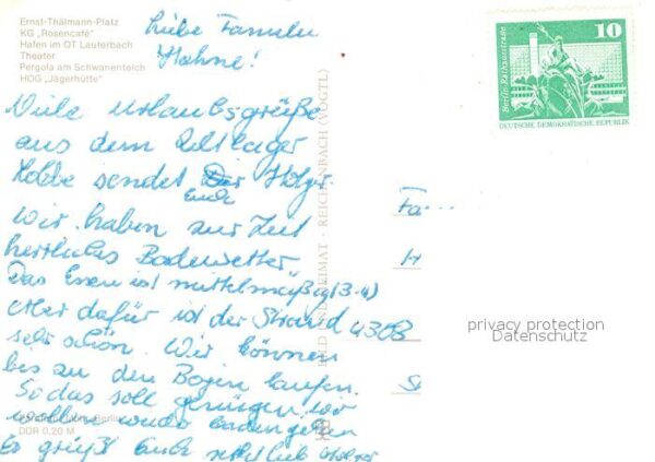 Putbus Ruegen Ernst-Thälmann-Platz HOG Jägerhütte – Bild 2