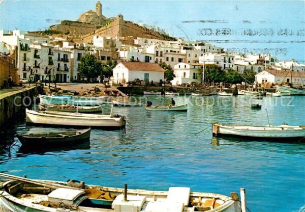 Ibiza Islas Baleares Puerto y Catedral