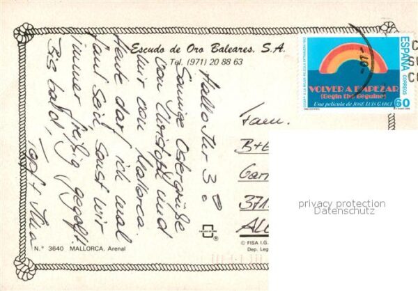 Arenal Mallorca Fliegeraufnahme Hafen – Bild 2