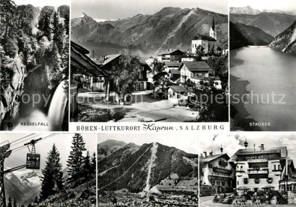 Kaprun Stausee Hotel Orgler Kesselfall