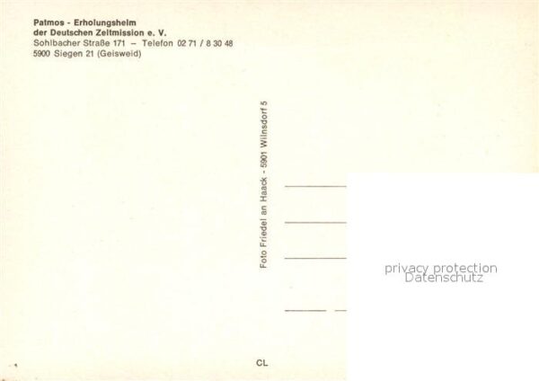 Siegen Westfalen Patmos Erholungsheim – Bild 2