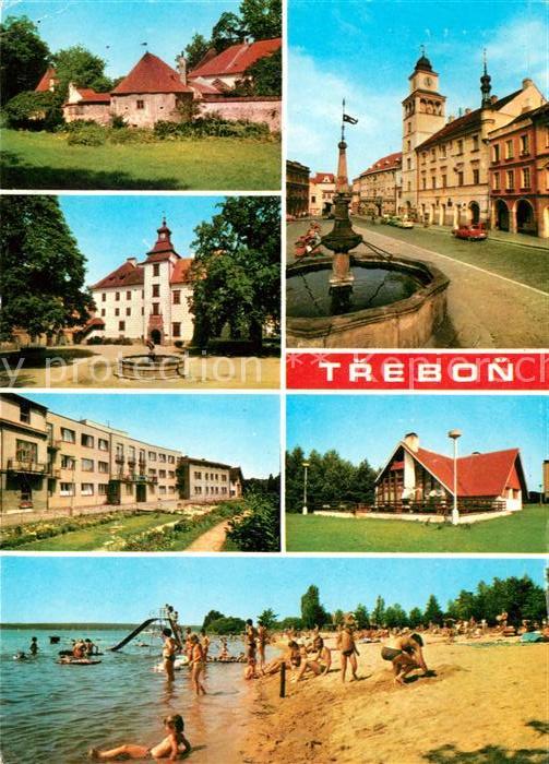 Trebon Czechia Jindrich Hradec Starobyle mesto