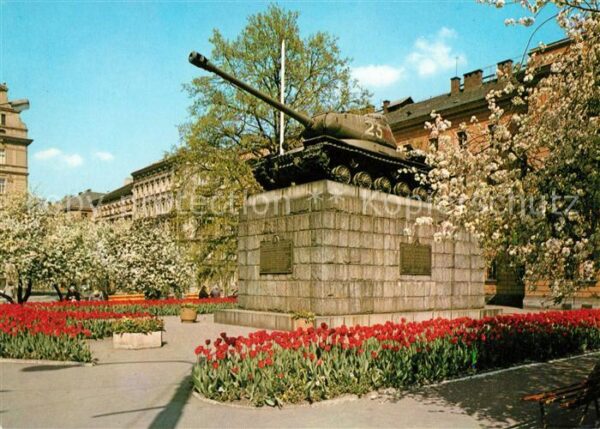 Praha Prahy Prague Pamatnik Sovetskych Tankistu