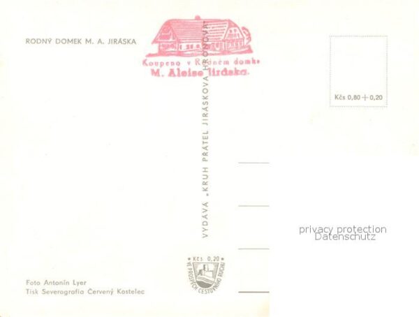 Hronov Jiraskuv Hronov Rodny Domek M. A. Jiras – Bild 2
