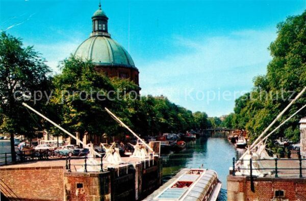 Amsterdam Niederlande Singel Brücke