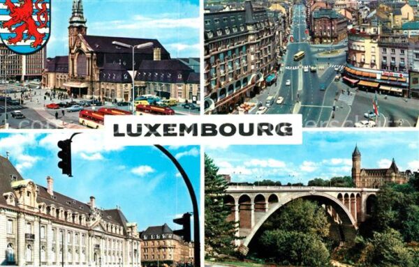 LUXEMBOURG  Luxemburg Arbed Pont Adolphe Avenue de la Liberté