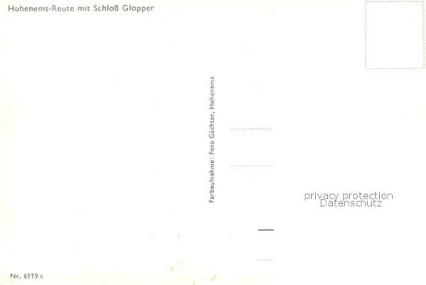 Hohenems Reute mit Schloß Glopper – Bild 2