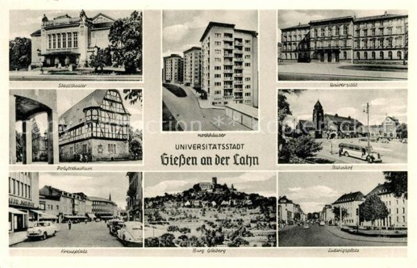 Giessen Lahn Theater Universität Kreuzplatz Ludwigsp