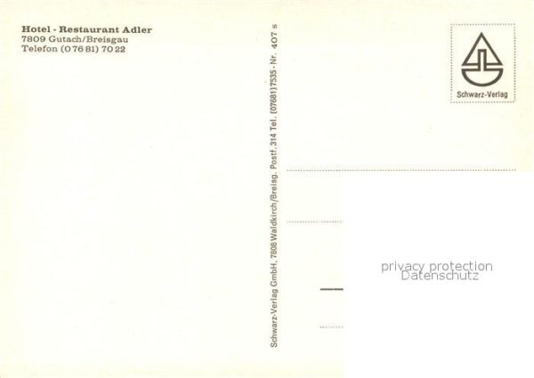Gutach Breisgau Hotel Restaurant Adler – Bild 2
