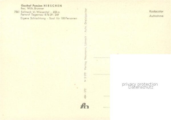 Sallneck Gasthaus Pension Hirschen – Bild 2
