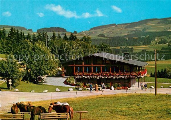 Hinterzarten Restaurant Skihütte Thoma Pferde