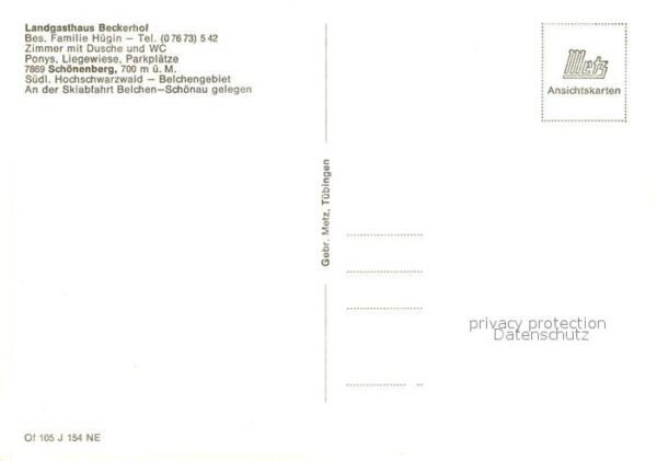 Schoenenberg Ellwangen Gasthaus Beckerhof – Bild 2